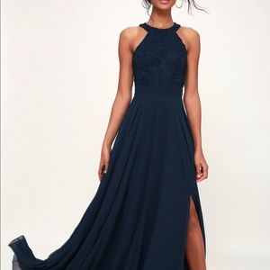 Lulu’s Maxi Dress (Navy)